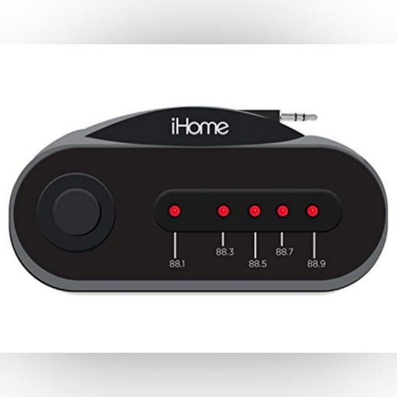 iHome Wireless FM Transmitter for Your Car Any Cell Phone Computer 3.5mm Jack - Picture 2 of 6